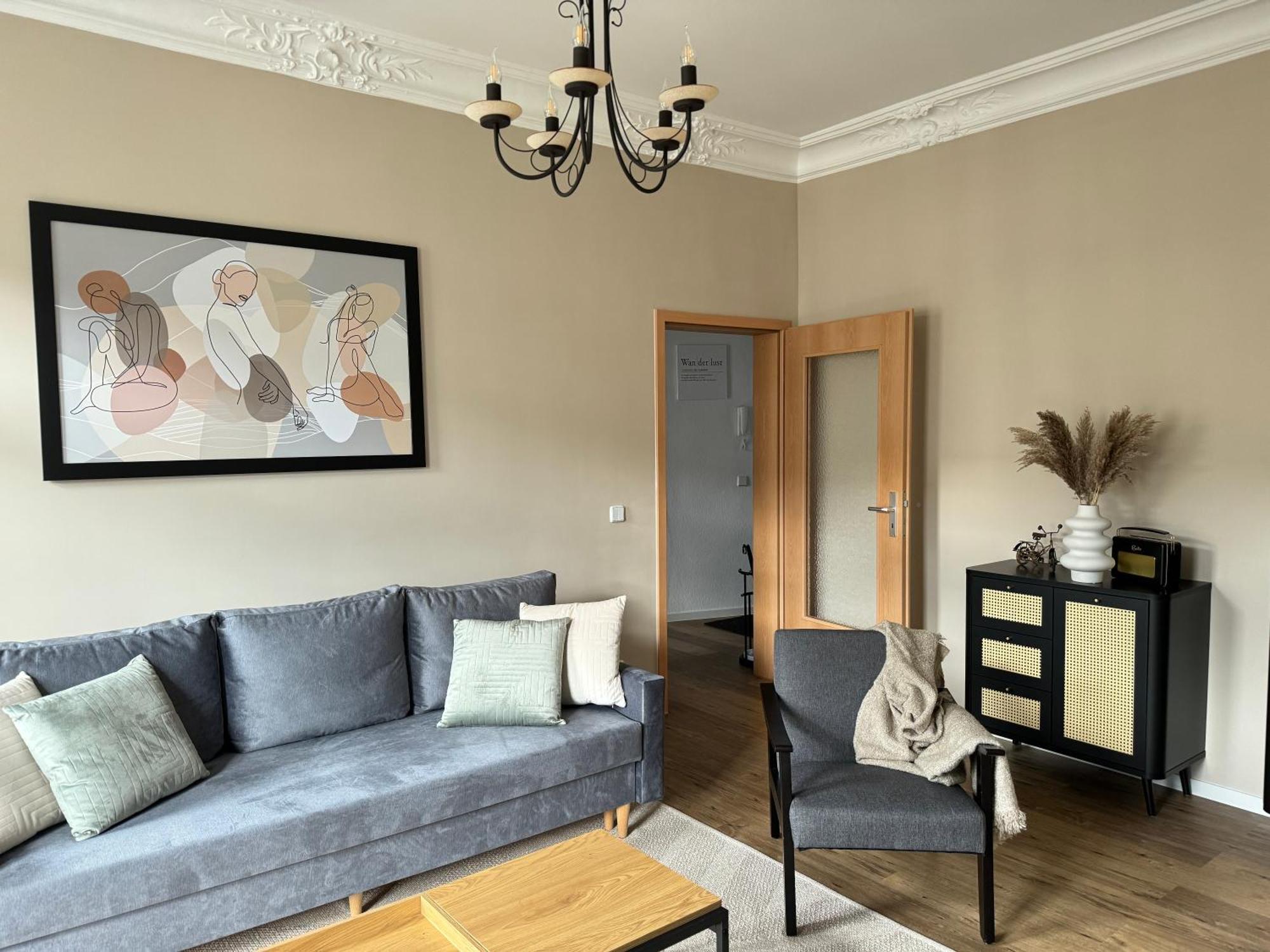 Stylisches Appartement Im Jugendstil-Viertel Κέμνιτς Εξωτερικό φωτογραφία